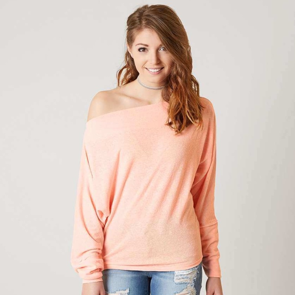 Free People Women's Valencia Slouchy Long Sleeve Top